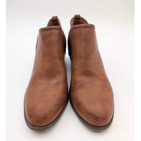 Dr. Scholl's Laurel Women's Ankle Boots Almond Toe Brown Size US8.5 EU39 - Picture 2 of 12